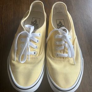 Vans Yellow Unisex Sneakers  Size 6 (M)  7.5 (W)